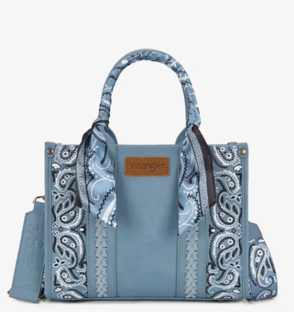 Wrangler Jean Western Paisley Women's Tote Bag WG331-8120S JN