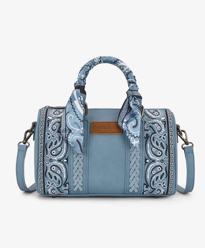 Wrangler Jean Desert Paisley Boston Bag WG331-9012-JN