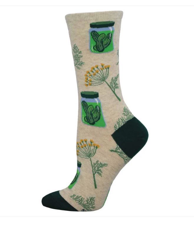 Socksmith Ivory Heather Pickle Lovers Paradise WNC3543-HIV