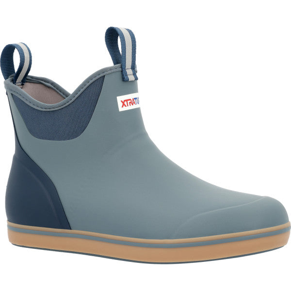Xtratuf Stormy Blue 6 inch Men's Ankle Deck Boots XMAB203