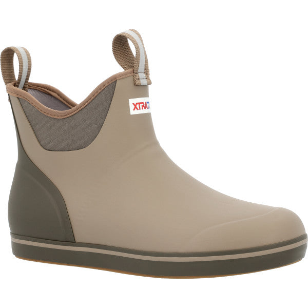 Xtratuf Earth Brown 6 inch Men's Ankle Deck Boots XMAB902