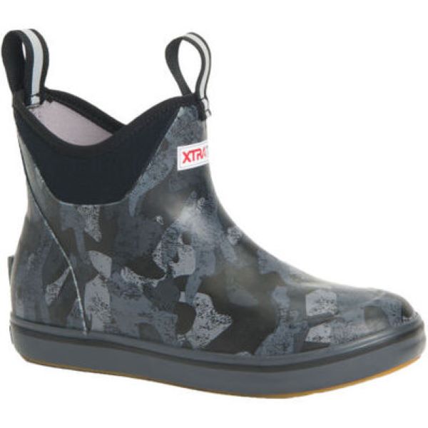 Xtratuf Black Camo 6 Inch Womens Ankle Deck Boot XWAB-002