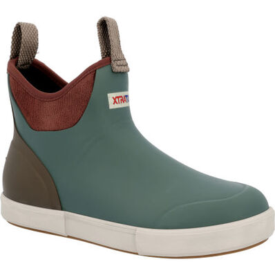 Xtratuf Sage Green Women's Vintage 6 Inch Ankle Deck Boots XWABV301